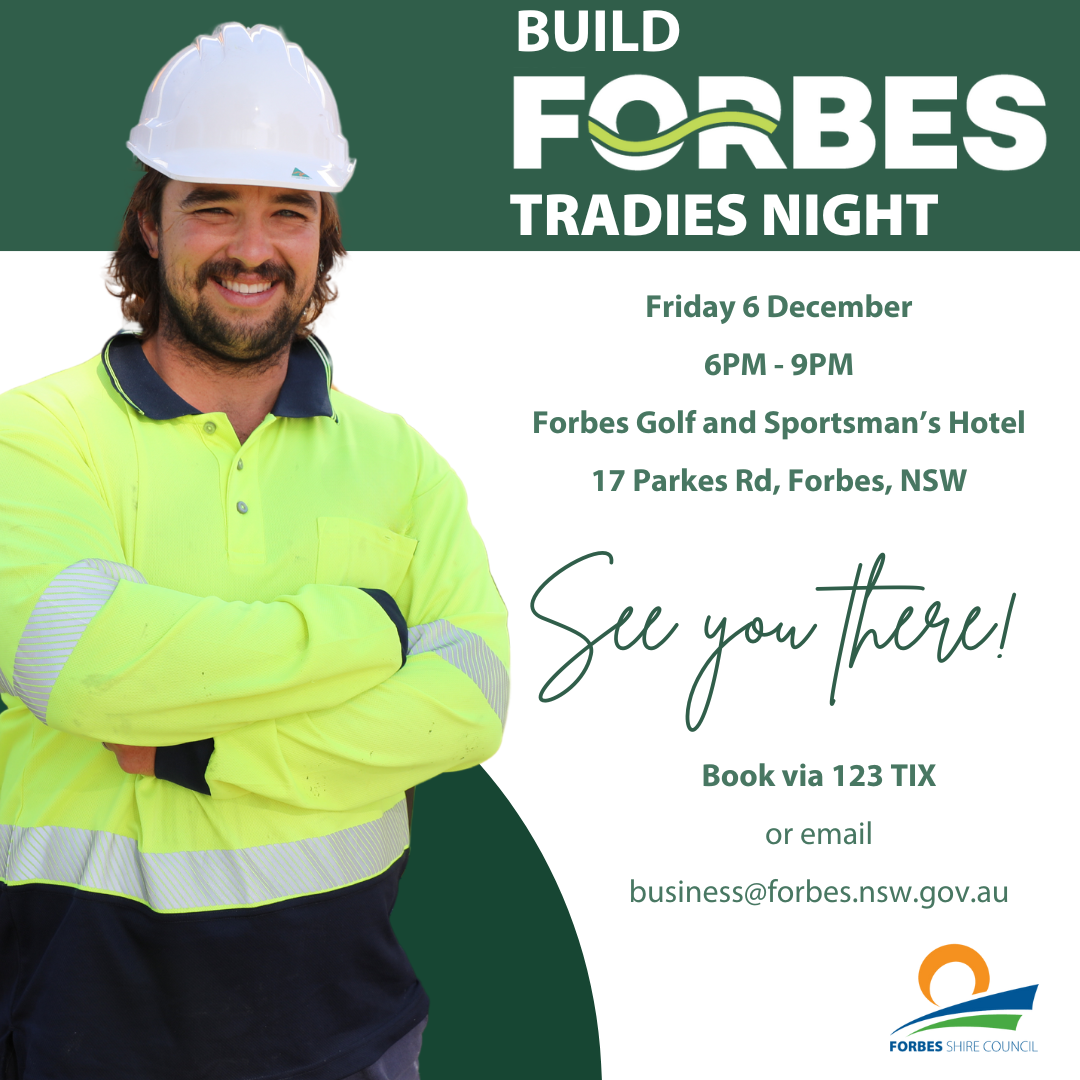 Tradies Night - BUILD Forbes